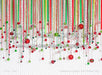 Ornament Curtain Red Green (JG)