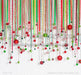 Ornament Curtain Red Green (JG)