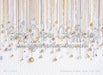 Ornament Curtain Silver Gold (JG)