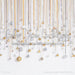 Ornament Curtain Silver Gold (JG)