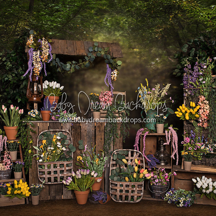 Outdoor Flower Market