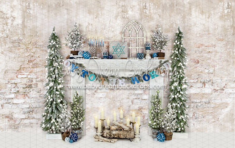 Oy to the World Mantel Lights (Trees)