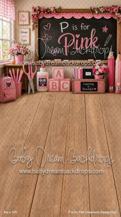 P is for Pink Classroom Sweep (GO)