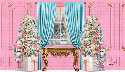 PASTEL CHRISTMAS WINDOW WITH TABLE 24 (VR)