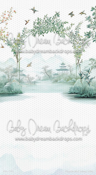 X Drop Pagoda Mist Sweep (WM)