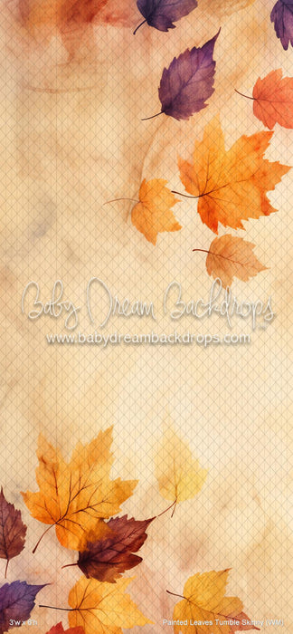 Painted Leaves Tumble Skinny (WM)