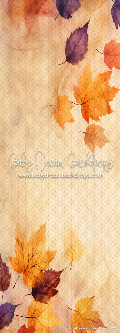 Painted Leaves Tumble Skinny (WM)