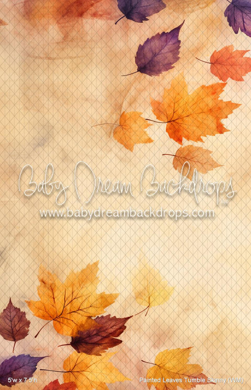 Painted Leaves Tumble Skinny (WM)