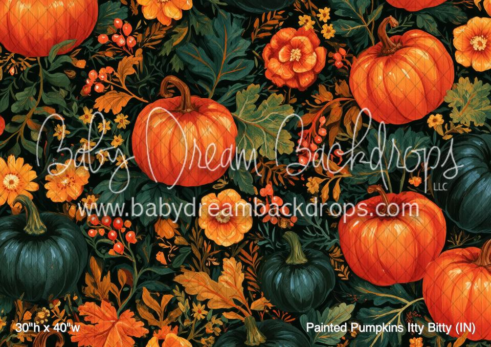 Painted Pumpkins Itty Bitty (MI)