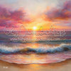 X Drop Painted Sunset (CM)