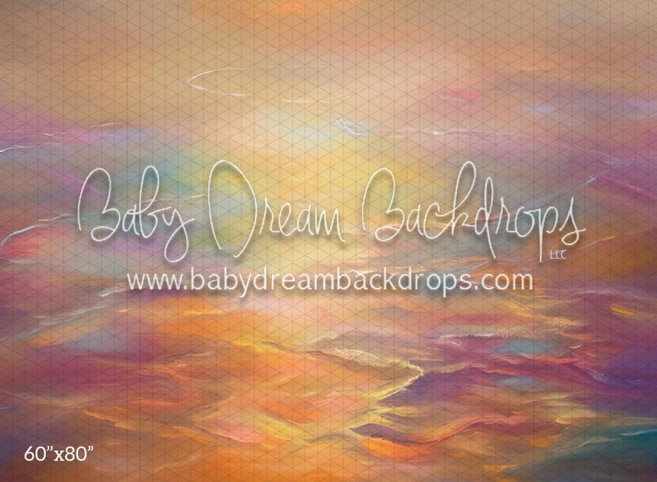 Painted Sunset Fabric Floor (CM)