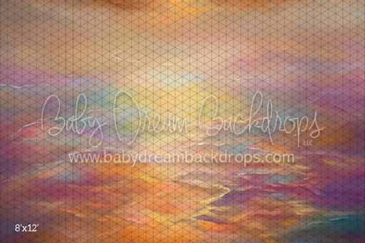 Painted Sunset Fabric Floor (CM)