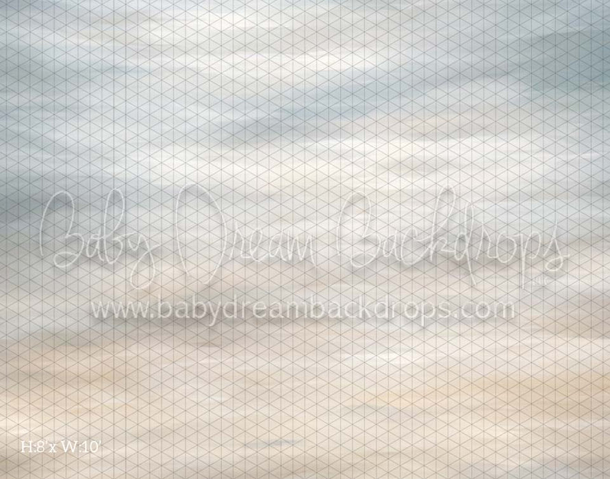 Painted Winter Wonderland Fabric Floor (CM)