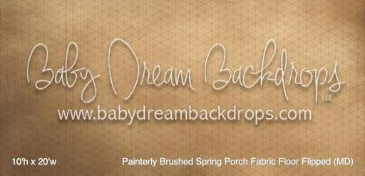 Painterly Brushed Spring Porch Fabric Floor Flipped (MD)