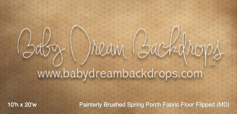 Painterly Brushed Spring Porch Fabric Floor Flipped (MD)