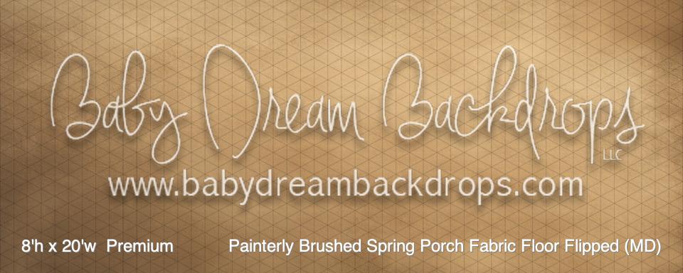 Painterly Brushed Spring Porch Fabric Floor Flipped (MD)