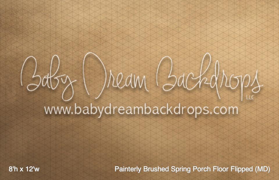 Painterly Brushed Spring Porch Fabric Floor Flipped (MD)