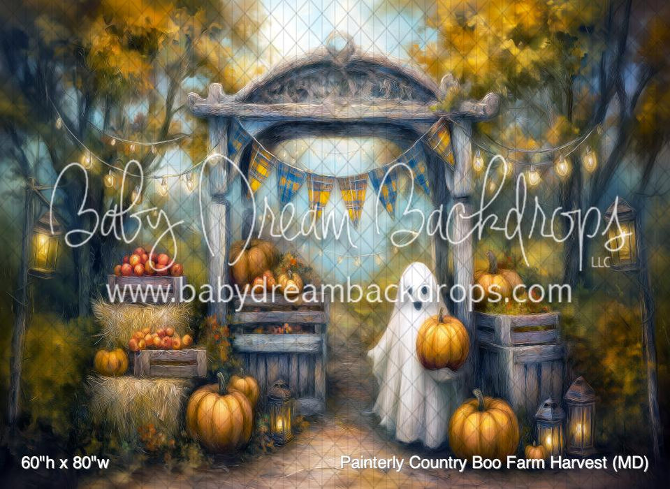 Painterly Country Boo Farm Harvest (MD)