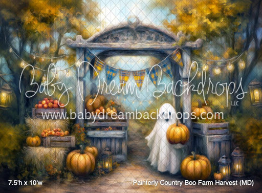 Painterly Country Boo Farm Harvest (MD)
