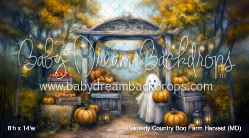 Painterly Country Boo Farm Harvest (MD)