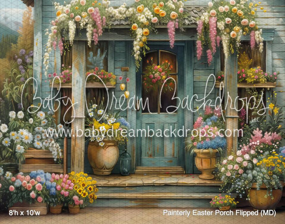 Painterly Easter Porch Flipped (MD)