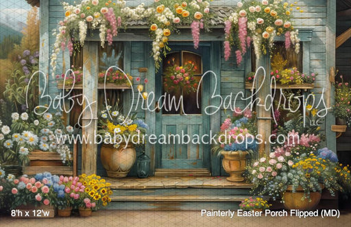 Painterly Easter Porch Flipped (MD)