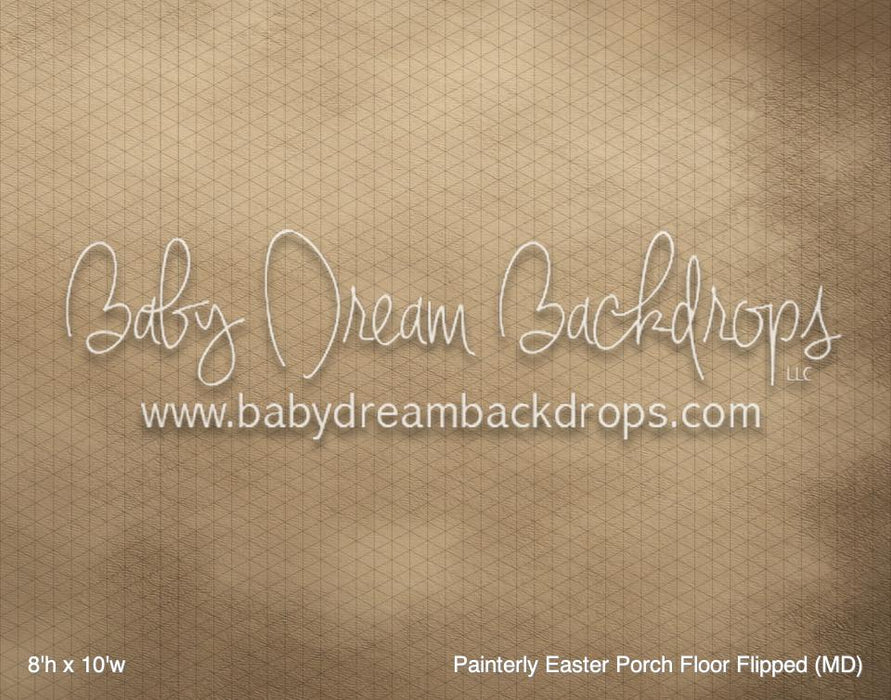 Painterly Easter Porch Fabric Floor Flipped (MD)