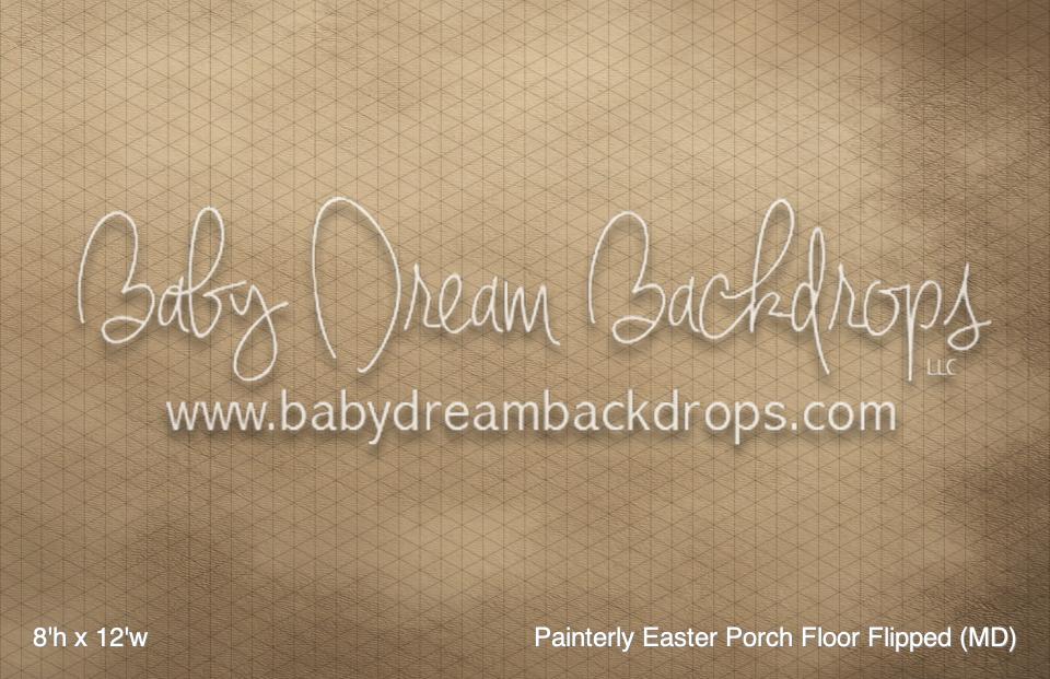 Painterly Easter Porch Floor Flipped (MD)