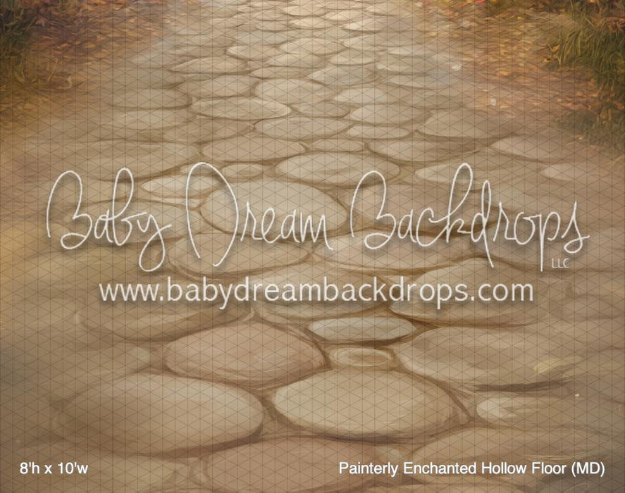 Painterly Enchanted Hollow Fabric Floor (MD)
