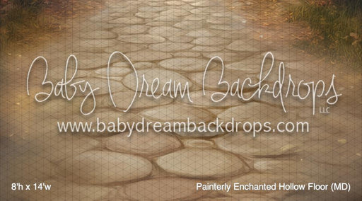 Painterly Enchanted Hollow Fabric Floor (MD)