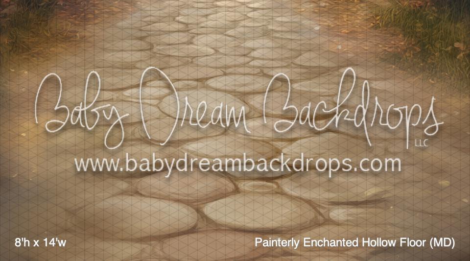 Painterly Enchanted Hollow Fabric Floor (MD)