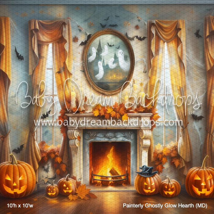 Painterly Ghostly Glow Hearth (MD)