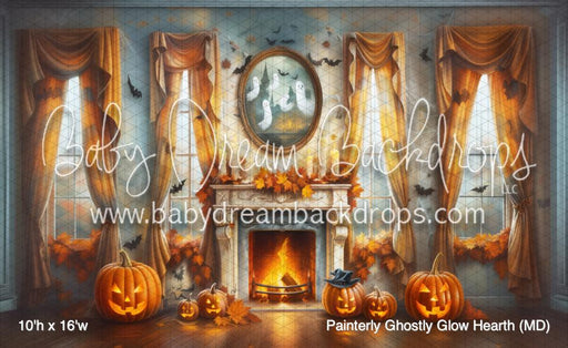 Painterly Ghostly Glow Hearth (MD)