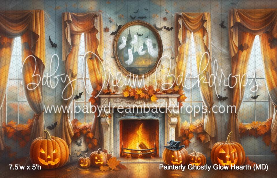 Painterly Ghostly Glow Hearth (MD)