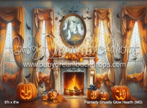 Painterly Ghostly Glow Hearth (MD)