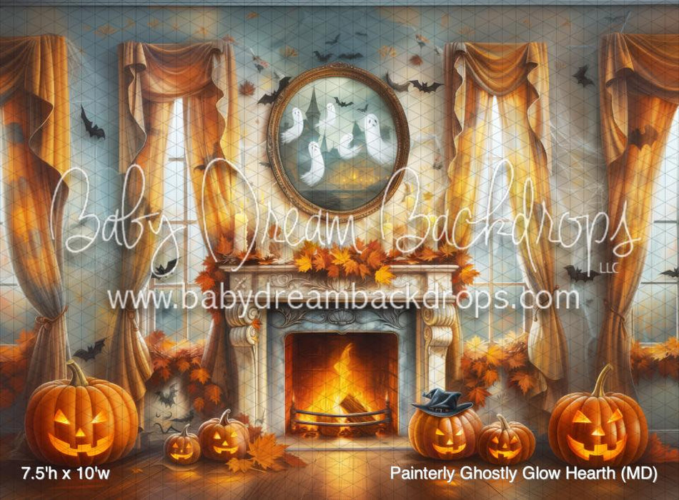 Painterly Ghostly Glow Hearth (MD)