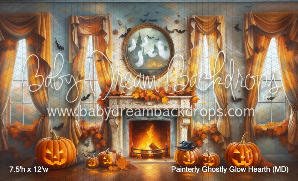 Painterly Ghostly Glow Hearth (MD)