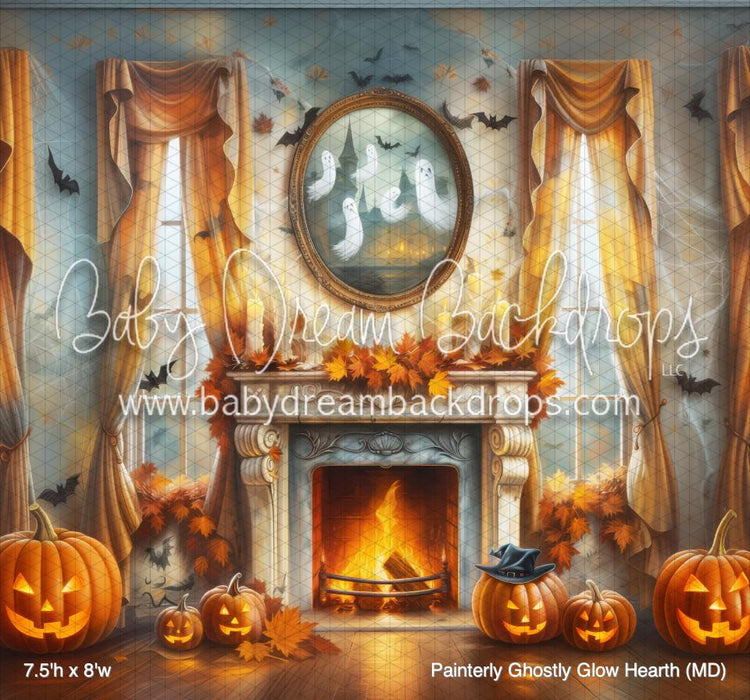 Painterly Ghostly Glow Hearth (MD)
