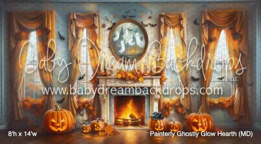 Painterly Ghostly Glow Hearth (MD)