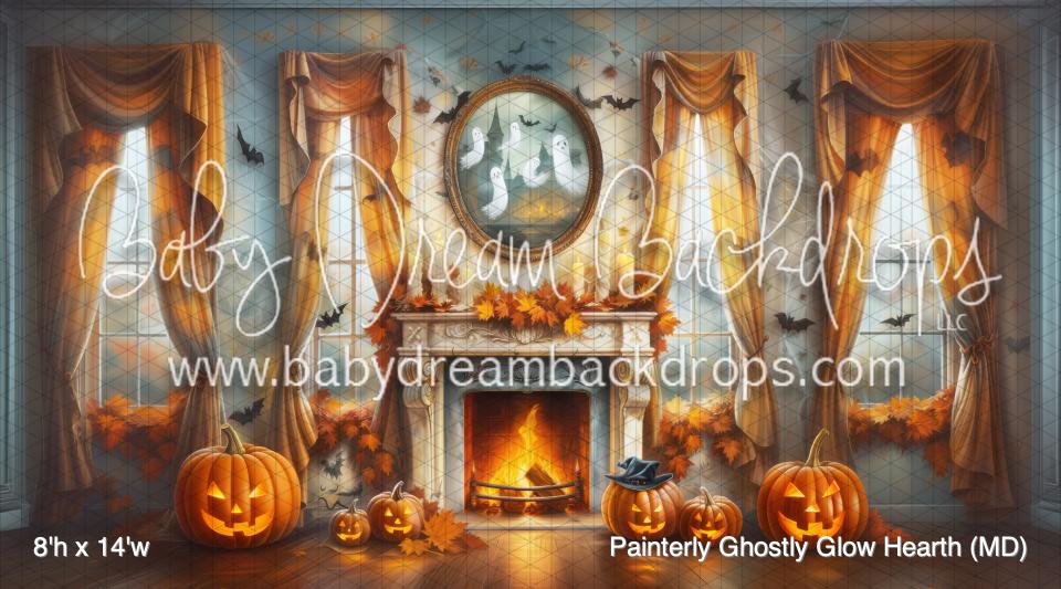 Painterly Ghostly Glow Hearth (MD)