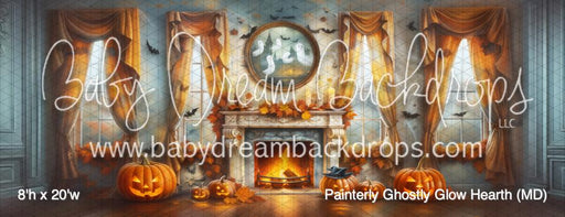 Painterly Ghostly Glow Hearth (MD)