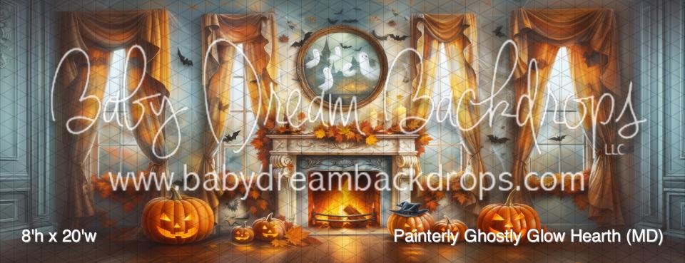 Painterly Ghostly Glow Hearth (MD)