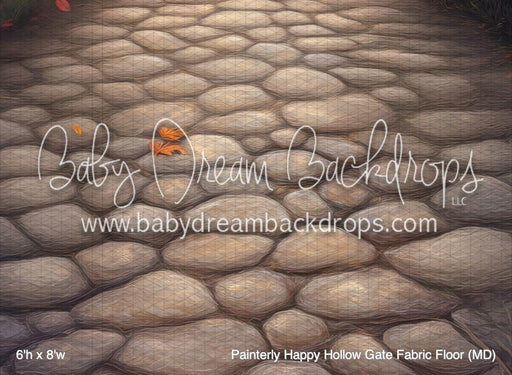 Painterly Happy Hollow Gate Fabric Floor (MD)