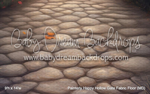 Painterly Happy Hollow Gate Fabric Floor (MD)