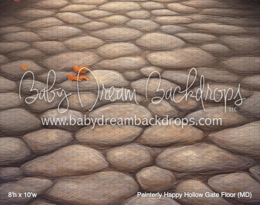 Painterly Happy Hollow Gate Fabric Floor (MD)