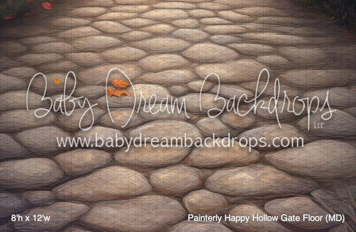 Painterly Happy Hollow Gate Fabric Floor (MD)