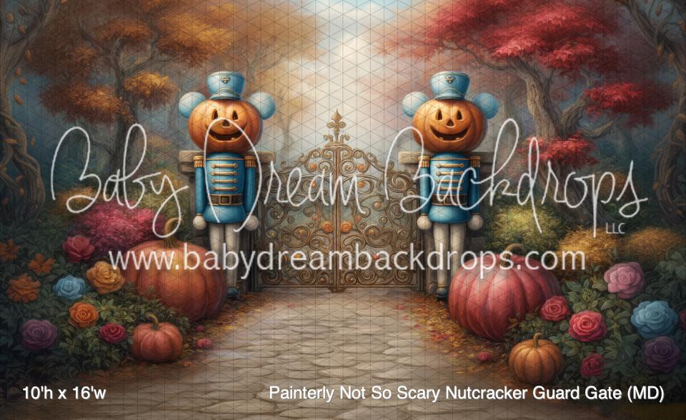 Painterly Not So Scary Nutcracker Guard Gate (MD)