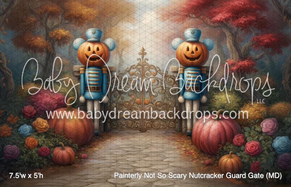 Painterly Not So Scary Nutcracker Guard Gate (MD)