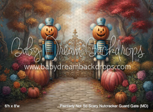 Painterly Not So Scary Nutcracker Guard Gate (MD)