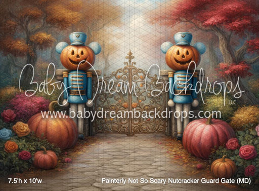 Painterly Not So Scary Nutcracker Guard Gate (MD)